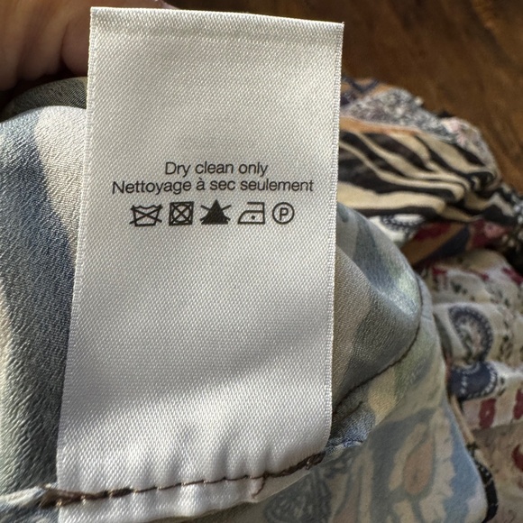 VERONICA BEARD Silk Isra Multi Print Maxi Dress - Size US 6 EXCELLENT condition! - Picture 9 of 9